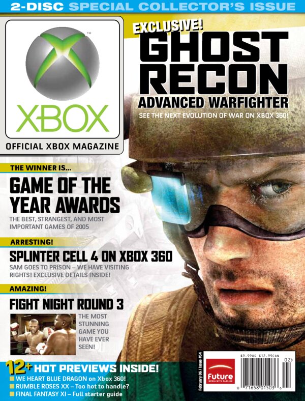 Official Xbox Magazine US   Issue 054 cover
